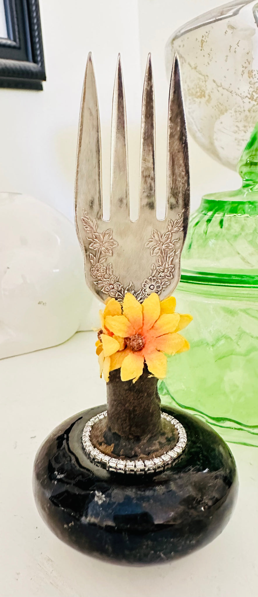 Door Knob photo or recipe card holder