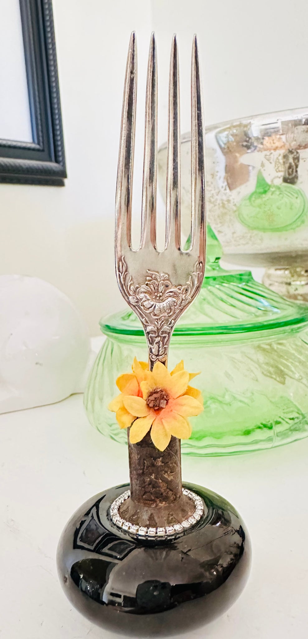 Door Knob photo or recipe card holder