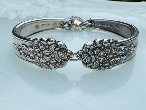 2 Piece Bracelet Large - Moss Rose 1949