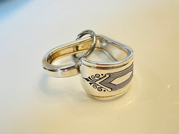 Vintage silver plated heart - Nuart 1932
