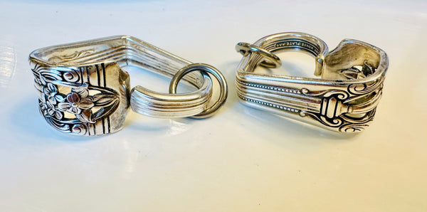 Vintage silver plated heart