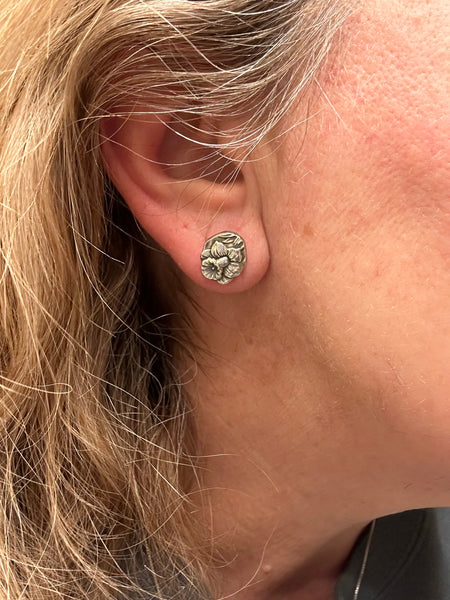 Stud Earrings from Spoon Handles