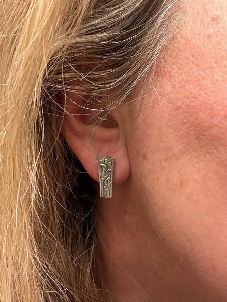 Stud Earrings from Spoon Handles