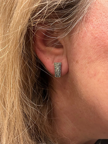 Stud Earrings from Spoon Handles