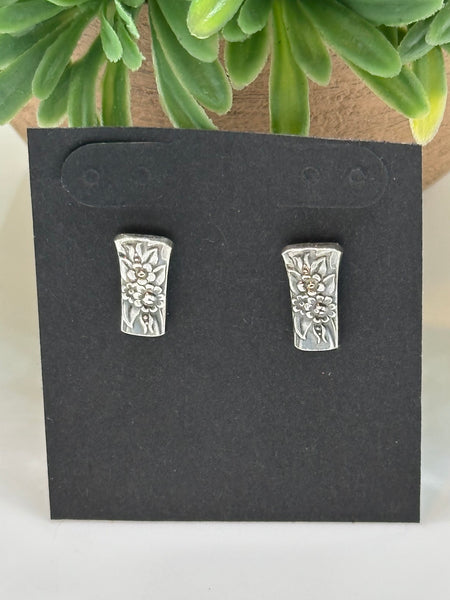 Stud Earrings from Spoon Handles