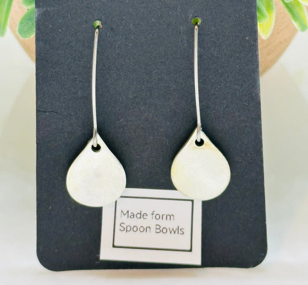 Spoon bowl earrings