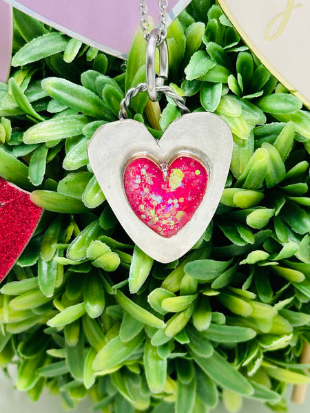 Galentine Valentine Heart - Hot Pink