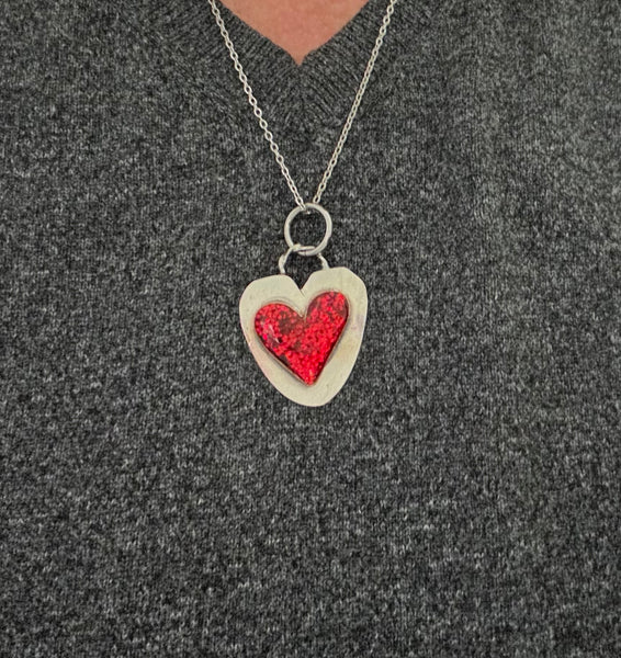 Galentine Valentine Heart - Pink/Peach