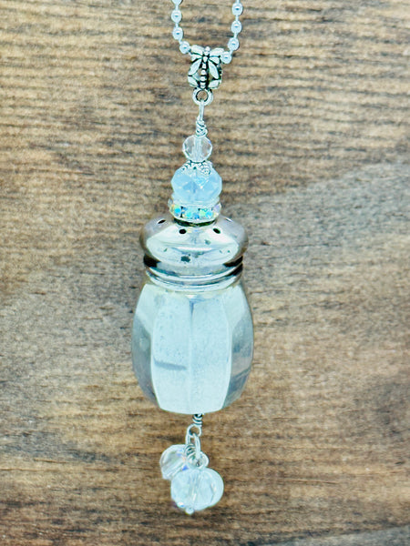 Sterling Silver Salt Shaker Pendant #6