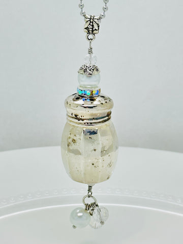 Sterling Silver Salt Shaker Pendant #1