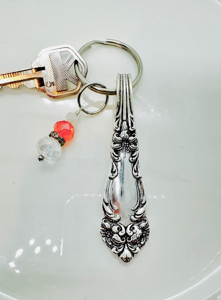 1901 Tiger Lily Keychain Orange